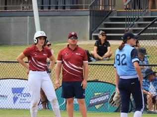 Softball star's Australian dream on hold