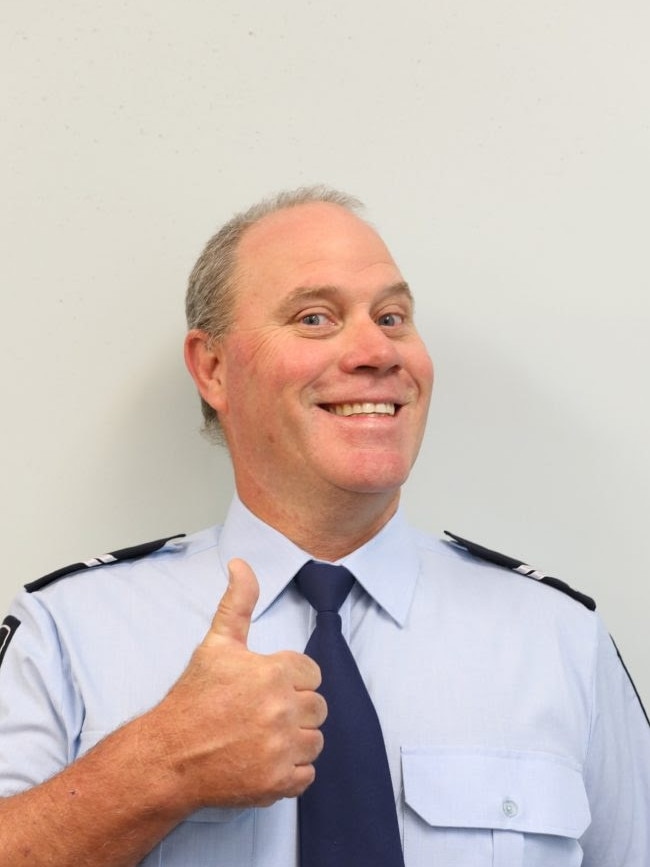 Senior Constable David Masters was killed while trying to stop an allegedly stolen car. Picture Queensland Police Service.