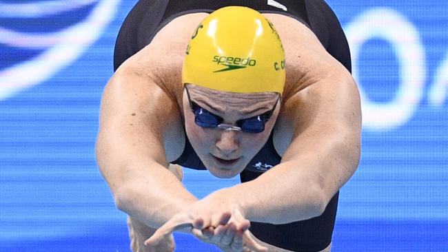 Australia's Cate Campbell will be back in action in the heats of the 50m freestyle.