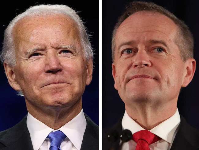 Joe Biden and Bill Shorten