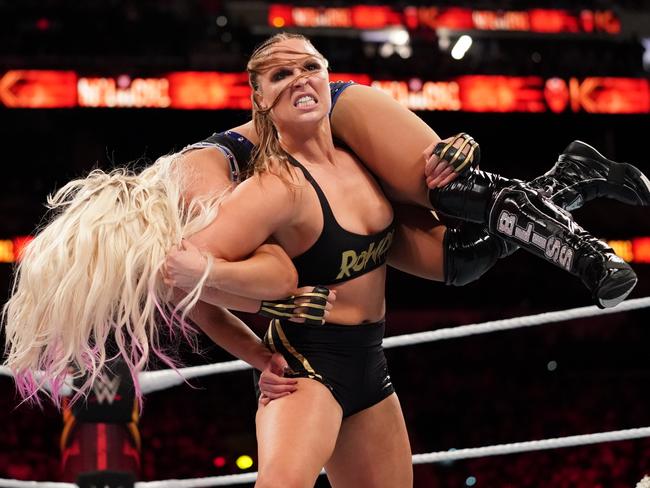 Ronda Rousey will be in the ring during the MCG spectacular Picture: WWE