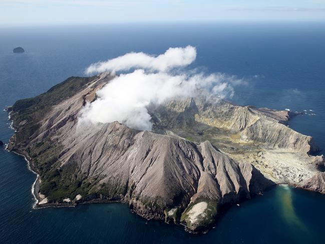 *** BESTPIX *** WHAKATANE, NEW ZEALAND - DECEMBER 08: White Island is pictured on December 08, 2020 off the coast of Whakatane, New Zealand. 22 people died following the Whakaari White Island volcano eruption on 9 December 2019. The volcano erupted while 47 people were on the island Ã¢â¬â including several tour groups and their guides. The 22 victims were from Australia, New Zealand, Germany, China, Britain and Malaysia. (Photo by Phil Walter/Getty Images)