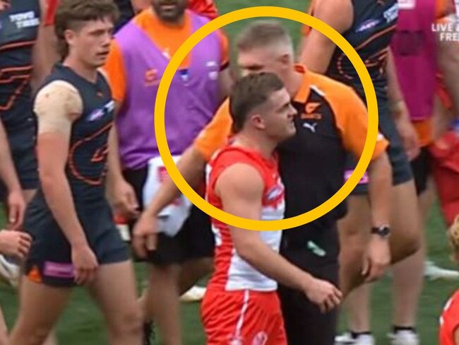 The GWS boss has learned his fate for the incident.