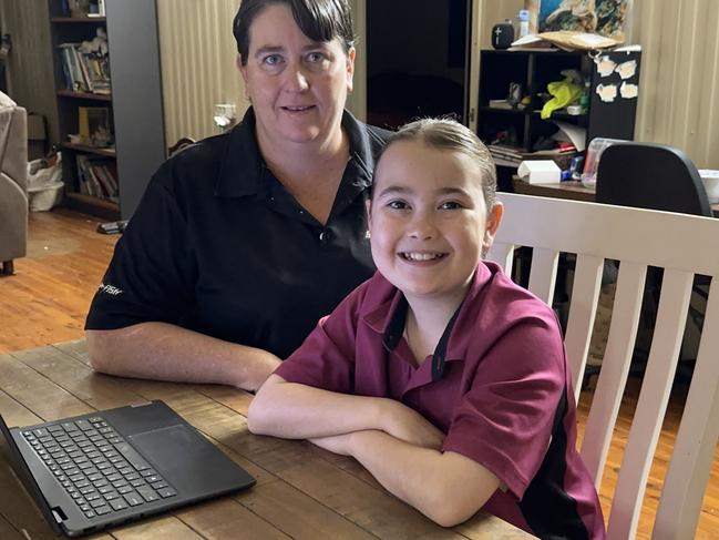 Northern Territory's Charli Fulton, 11, is a Haileybury Pangea online student. PICTURE: Supplied.