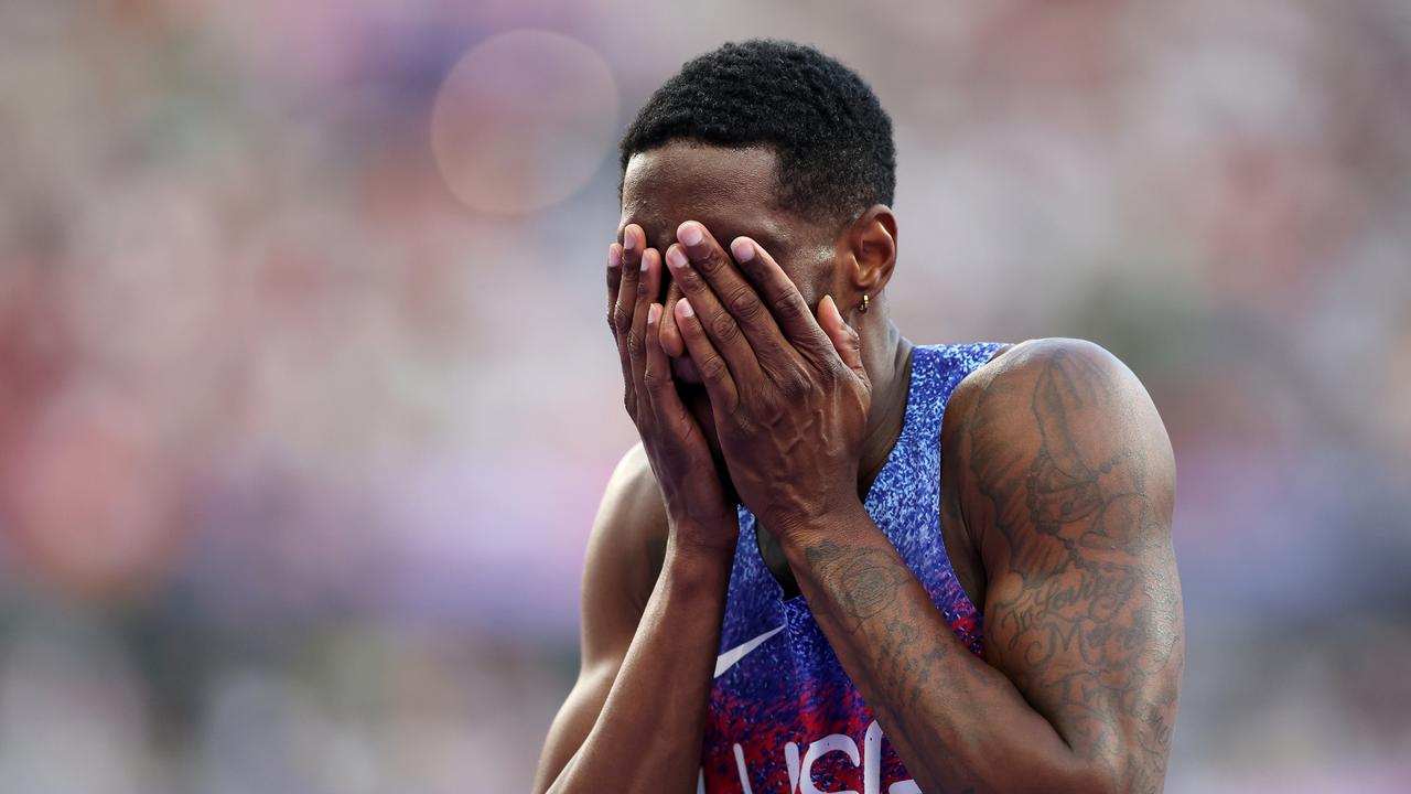 McEwen had one hand on the gold medal. (Photo by Christian Petersen/Getty Images)