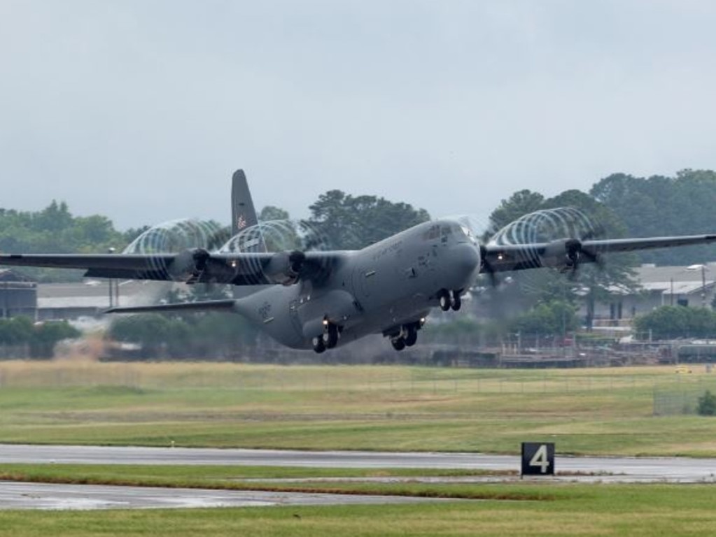 A new C-130J Super Hercules. Picture: Lockheed Martin