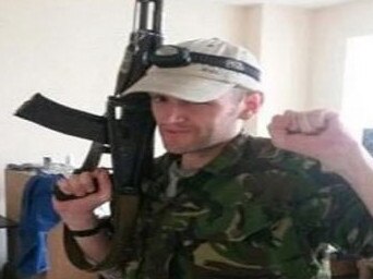 British man, Ben Stimson, is fighting in Ukraine for Russia. Picture: Supplied