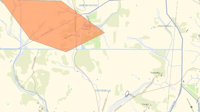 Watch and Act bushfire, April 28, 2024. The Pearlah bushfire is uncontrolled. This scrub fire was burning in a south east direction towards Glen Forest Farm just after 1pm. Conditions are continually changing.