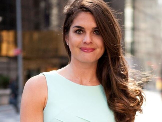 Hope Hicks is described as a ‘Trump whisperer’.