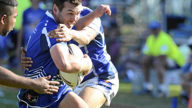 FULL PACKAGE: Grafton Ghosts hooker Todd Cameron is the latest to be locked in for the blue and whites next season. Picture: Matthew Elkerton