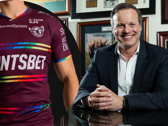 Manly owner Scott Penn says the club will wear the Pride jersey again.