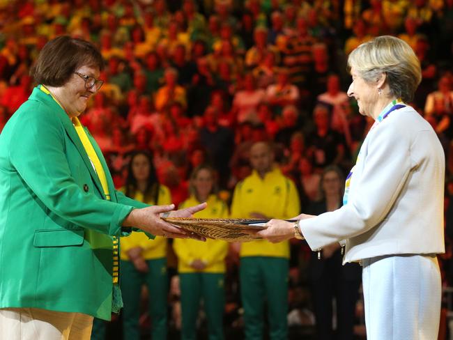 Netball Australia Chair Wendy Archer (L) confirmed John O’Sullivan’s replacement would be confirmed at the AGM. Picture: Shaun Roy/Gallo Images