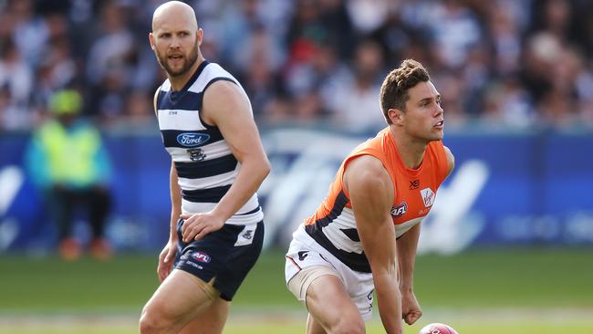 Josh Kelly and the Giants will host the Cats in round one. Pic: Getty Images