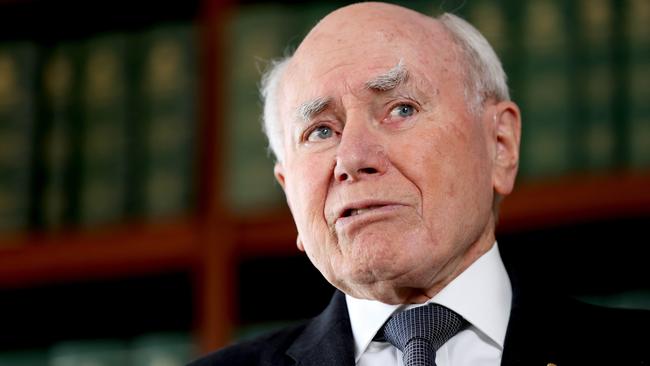 Former prime minister John Howard. Picture: NCA NewsWire / Damian Shaw