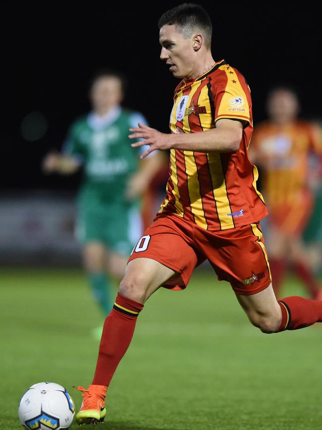 Liam Wooding helped MetroStars to their second straight FFA Cup SA triumph this past season. Picture: Sam Wundke