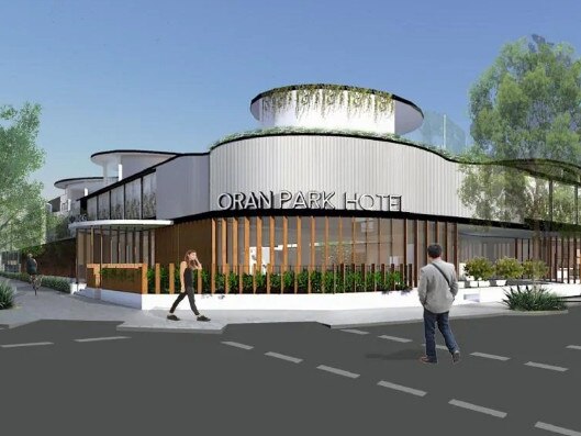 Oran Park Hotel construction underway