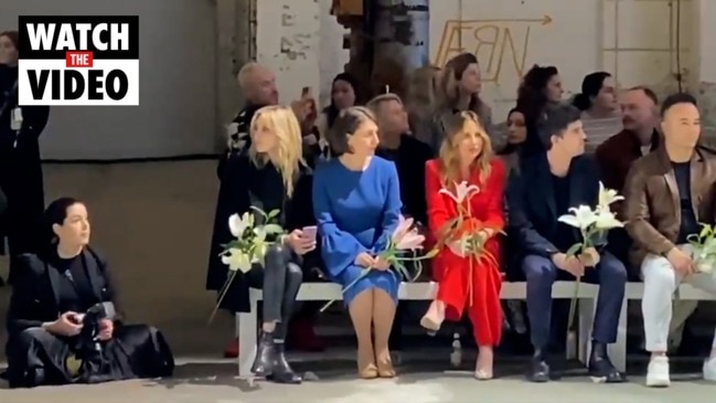 NSW Premier Gladys Berejiklian spotted at Fashion Week event in Sydney