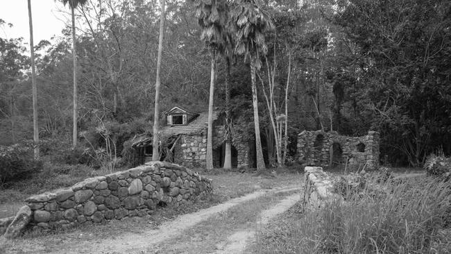 The abandoned stone house on 999 Springbrook Road before it was destroyed. Picture: Supplied