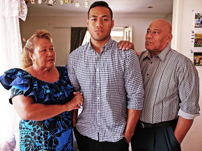 Simona has moved back with his parents in Western Sydney. Picture: Sam Ruttyn