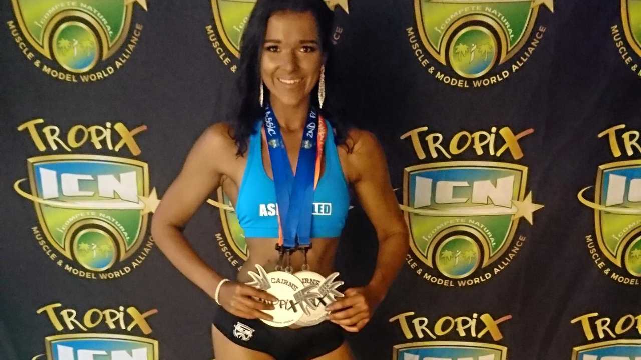 Bikini body champion Andi Rowe takes home silver The Courier Mail