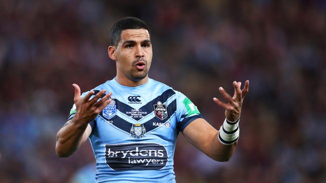 Cody Walker took his axing from the Blues hard. Picture: Cameron Spencer/Getty Images