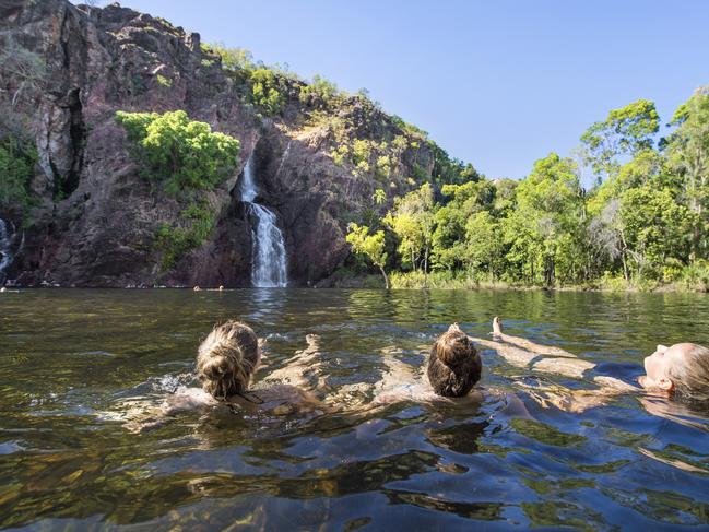 ESCAPE: Penny Carroll Top End highlights.Picture: Tourism NTGet set for real adventure and to connect with nature at Litchfield National Park. At just over an hour from Darwin, it's every local's favourite day trip with its waterfalls and water holes, bush walks, four-wheel drive tracks, birds and wildlife.