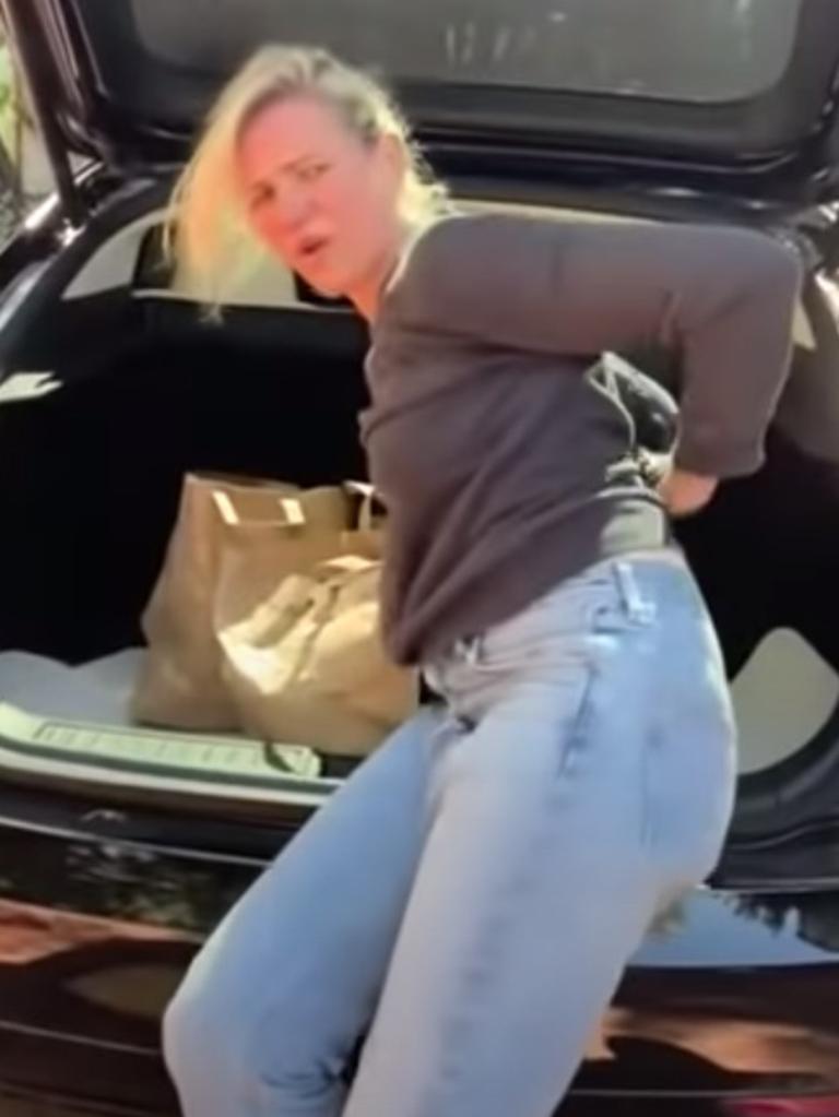 Cameron Diaz channels her Charlie's Angels stunt work.