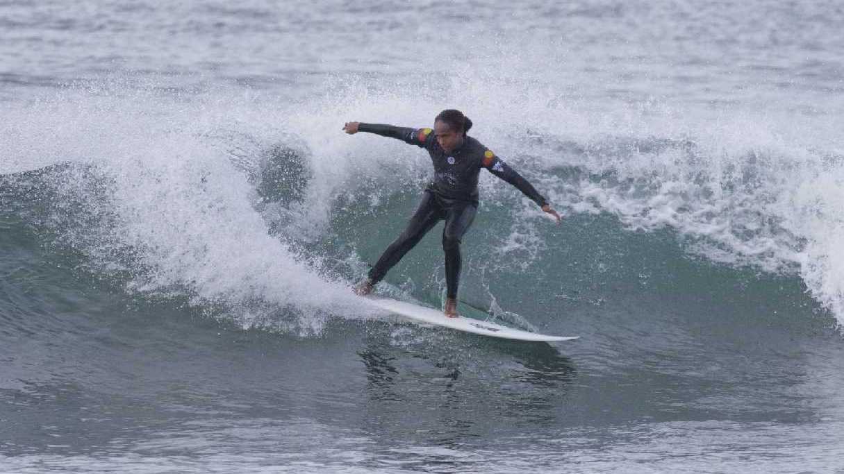 Indigenous surfing champion breaks down stereotypes | Daily Telegraph