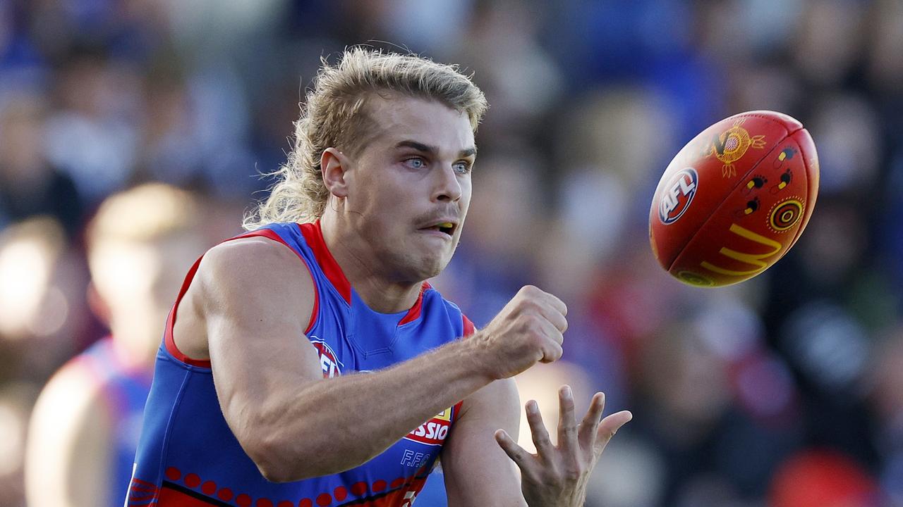 Western Bulldogs star Bailey Smith has recovered from the illness that sidelined him last week. Picture: Getty Images