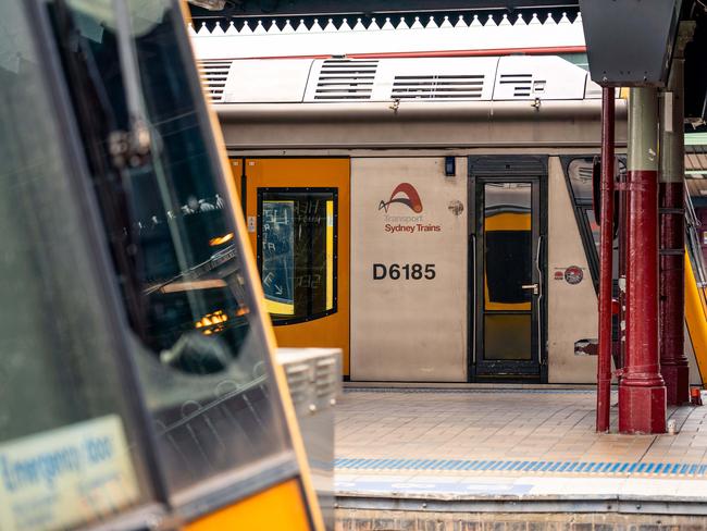 Platforms remain closed and trains cancelled as industrial work continues at Central Station in Sydney.Photo: Tom Parrish