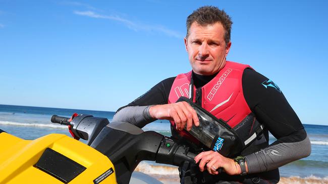 Steve Dowman combines his love of water with his prior role as a paramedic