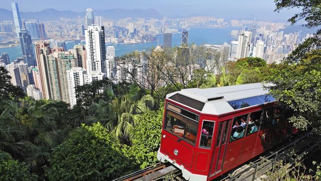 Hong Kong has a host of kid-friendly attractions including The Peak Tram. 