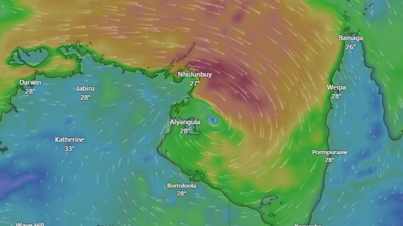 Nt Weather Tropical Cyclone Megan Forms In The Top End The Weekly Times