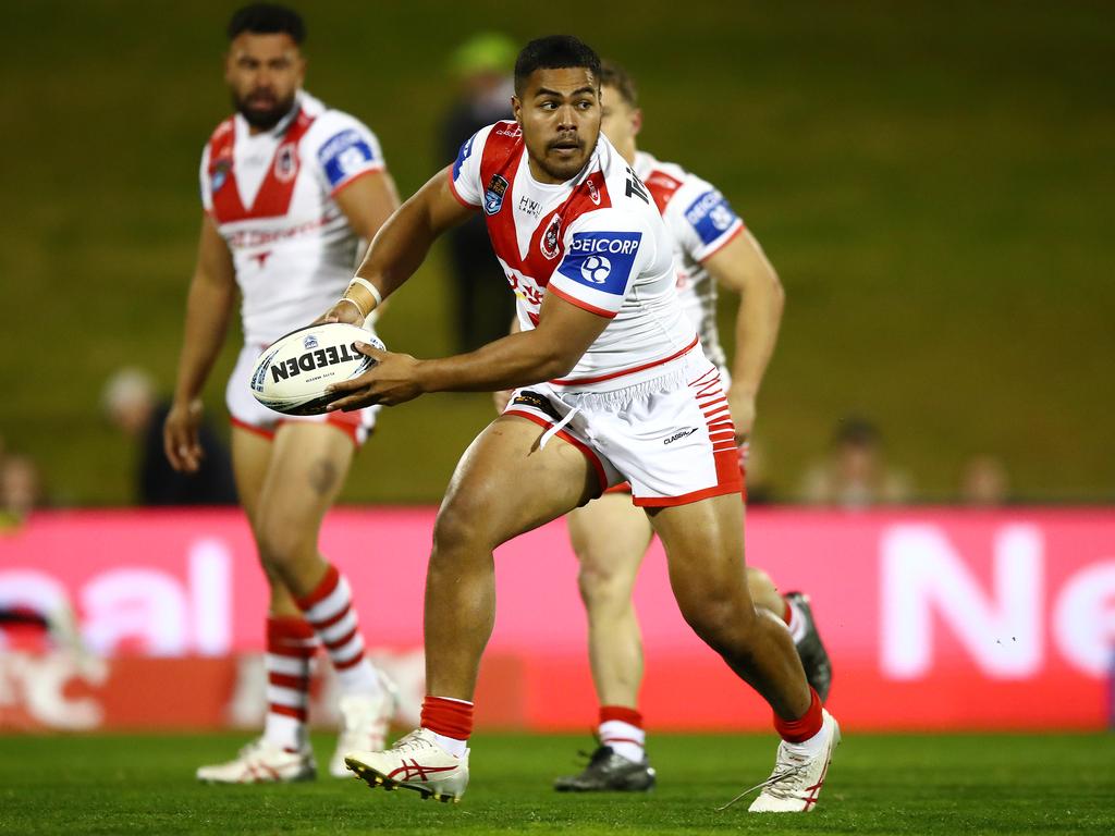 Dragons' young gun Alec Tuitavake. Picture: NRL Imagery