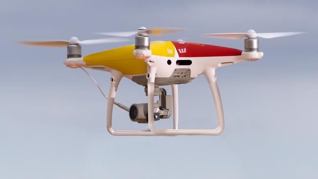 A Westpac Lifesaver Drone will be used at the Australian championships which start this weekend. 