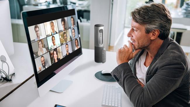 In March, as the pandemic hit, many offices shifted their workflows into hours of video calls almost overnight. Picture: istock