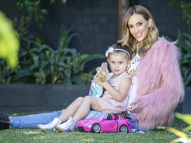 Bec Judd wants law makers to change paparazzi laws to protect children. Picture: Sarah Matray