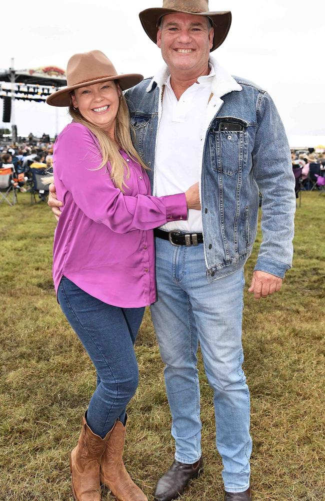 Tamara and Slade Wibberley at Lighthouse Country Music Festival, Burnett Heads. Picture: Patrick Woods.