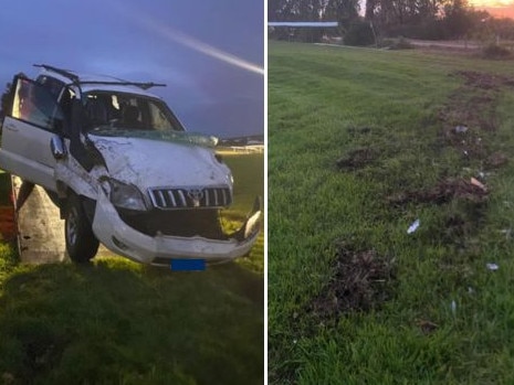 A stolen car has caused damage to the Port Lincoln track, forcing the Friday twilight meeting to be postponed.