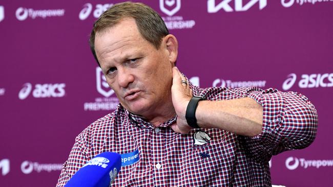 Coach Kevin Walters has been overruled by Brisbane Broncos management (Photo by Bradley Kanaris/Getty Images)