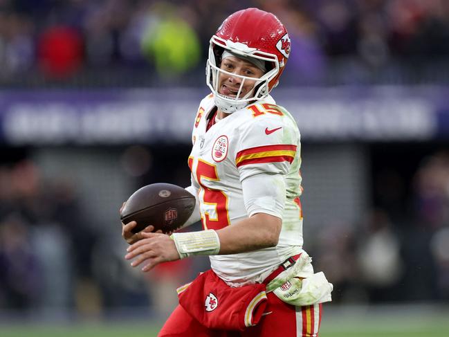 Patrick Mahomes #15 of the Kansas City Chiefs. Picture: AFP