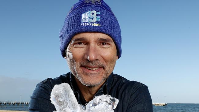 Eric Bana says he could not be prouder to support FightMND at the ‘G. Picture: Michael Klein