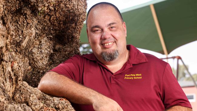 BEST TEACHERSDanny Martin,  ACEO (Aboriginal Community Education Officer).  from Port Pirie West Primary School  Image/Russell Millard