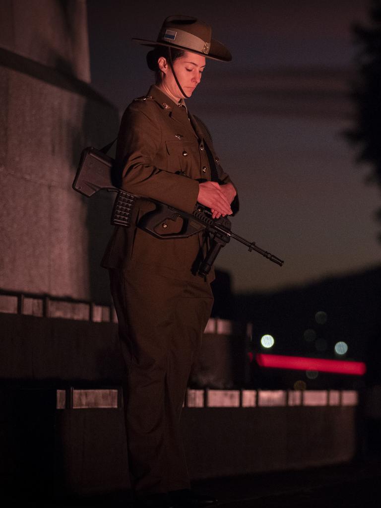 Anzac Day 2023 Hobart Dawn Service, parade The Courier Mail