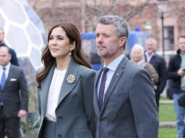 Crown Prince Frederik of Denmark and Crown Princess Mary of Denmark, pictured together earlier this month. Picture: Getty Images