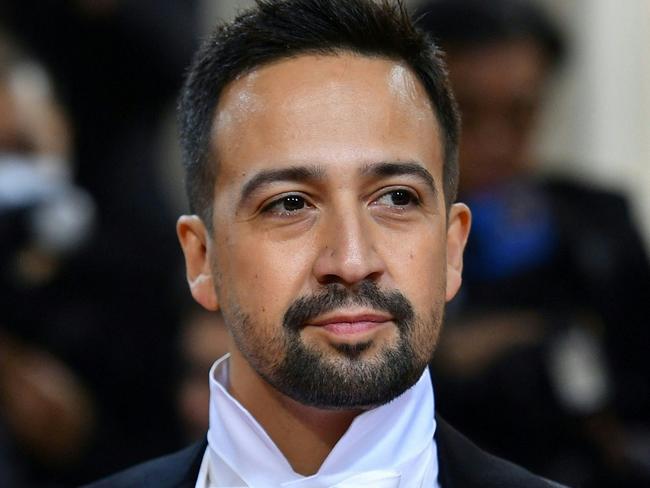 US actor and singer Lin-Manuel Miranda arrives for the 2022 Met Gala at the Metropolitan Museum of Art on May 2, 2022, in New York. - The Gala raises money for the Metropolitan Museum of Art's Costume Institute. The Gala's 2022 theme is "In America: An Anthology of Fashion". (Photo by ANGELA WEISS / AFP)