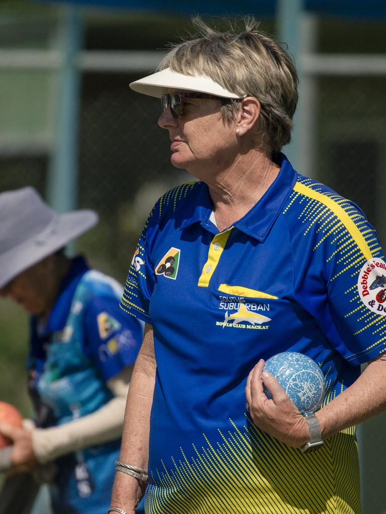 The ladies pairs lawn bowls will be played from 2pm at Broadbeach Bowls Club. Picture: Glenn Campbell