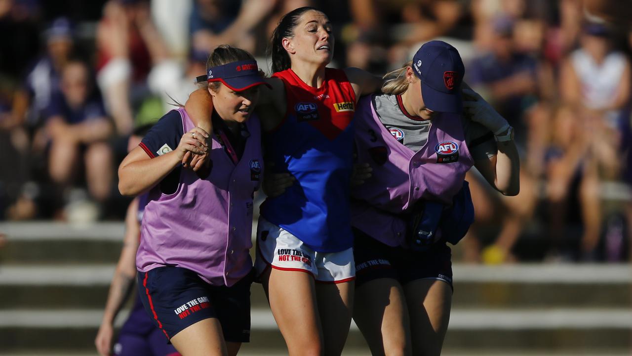 AFLW players sacrifice so much to play they game they love. Picture: James Worsfold/Getty