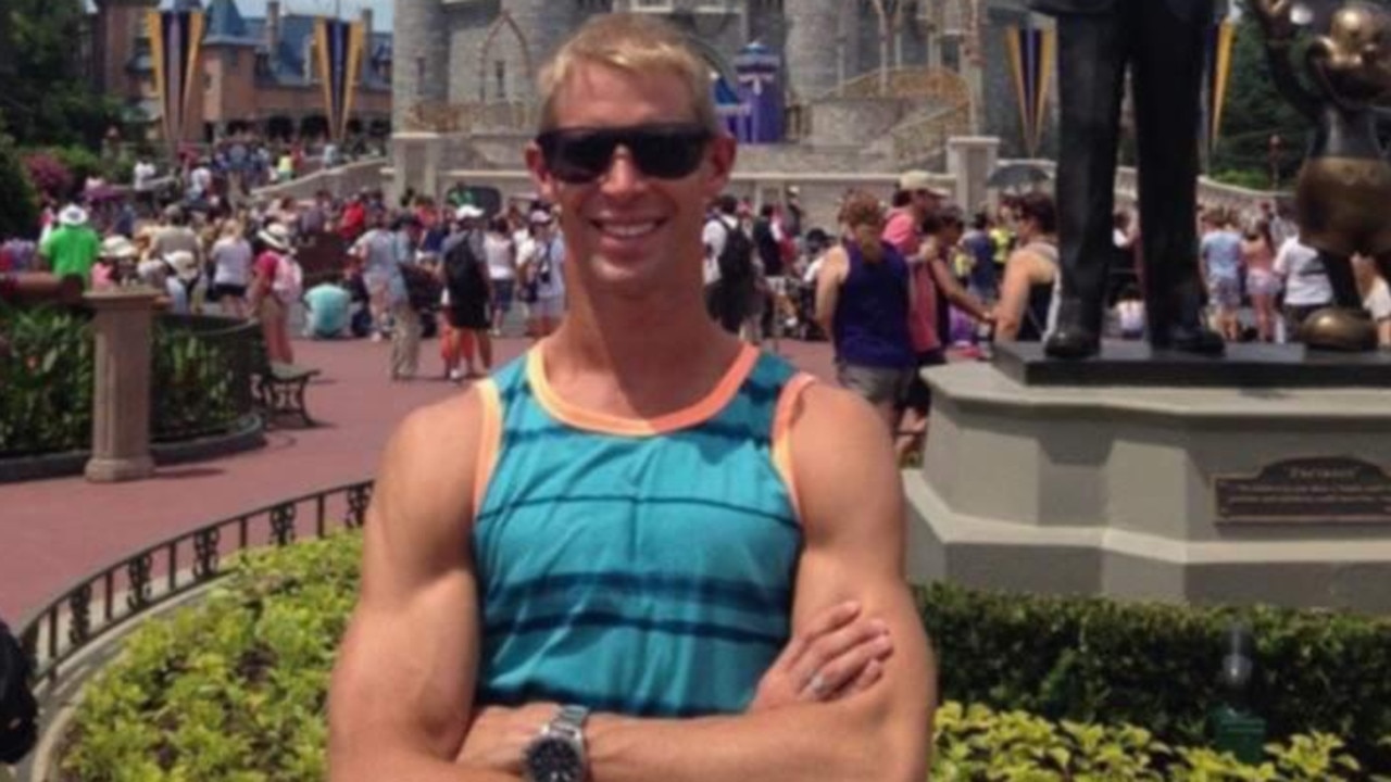 Luke Huggard during a trip to Disney World. Picture: Supplied