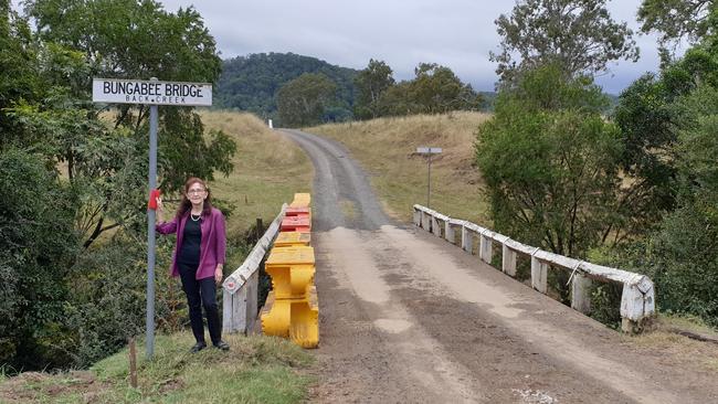 While and Richmond Valley councils admit they don't have the funds to replace an unsafe bridge at Bentley, they say there is a plan in the works.